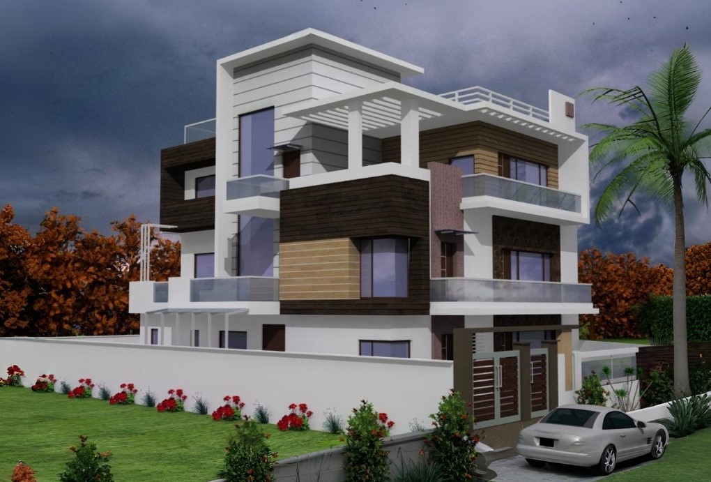 Minimalist architecture design by Snera Build Craft